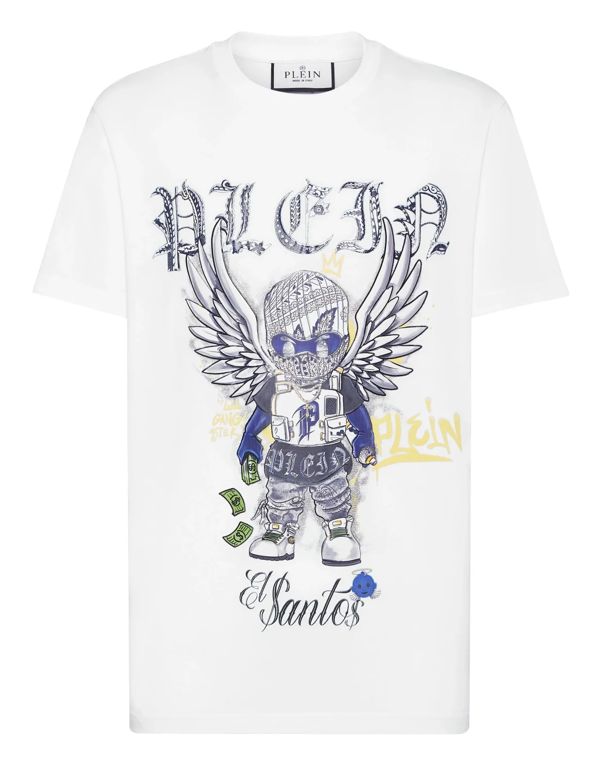 T-shirt Round Neck SS Lil Gangsters, цвет: Белый