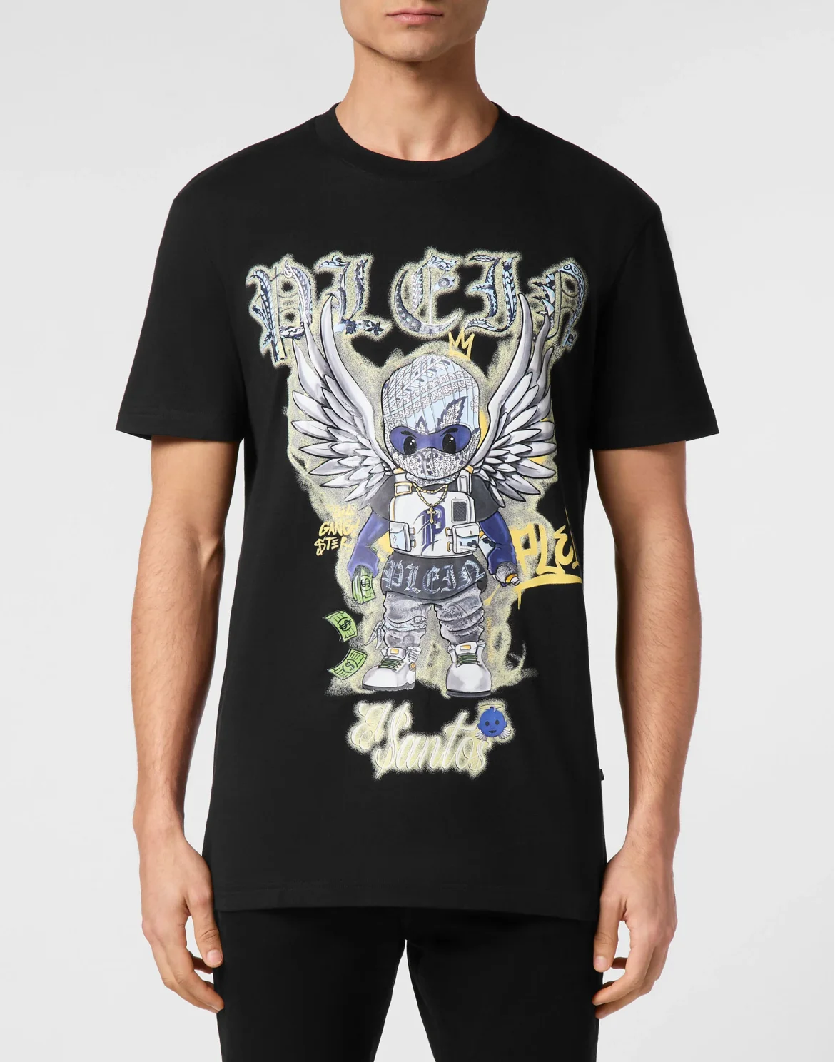 T-shirt Round Neck SS Lil Gangsters, цвет: Черный