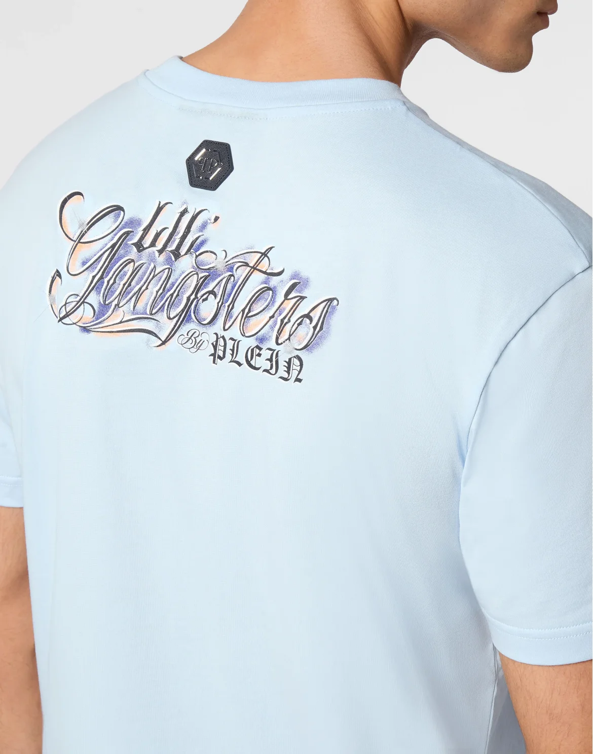 T-shirt Round Neck SS Lil Gangsters, цвет: Голубой