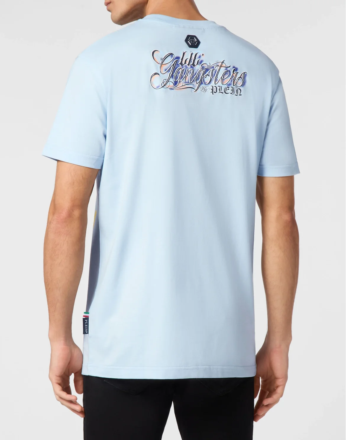 T-shirt Round Neck SS Lil Gangsters, цвет: Голубой