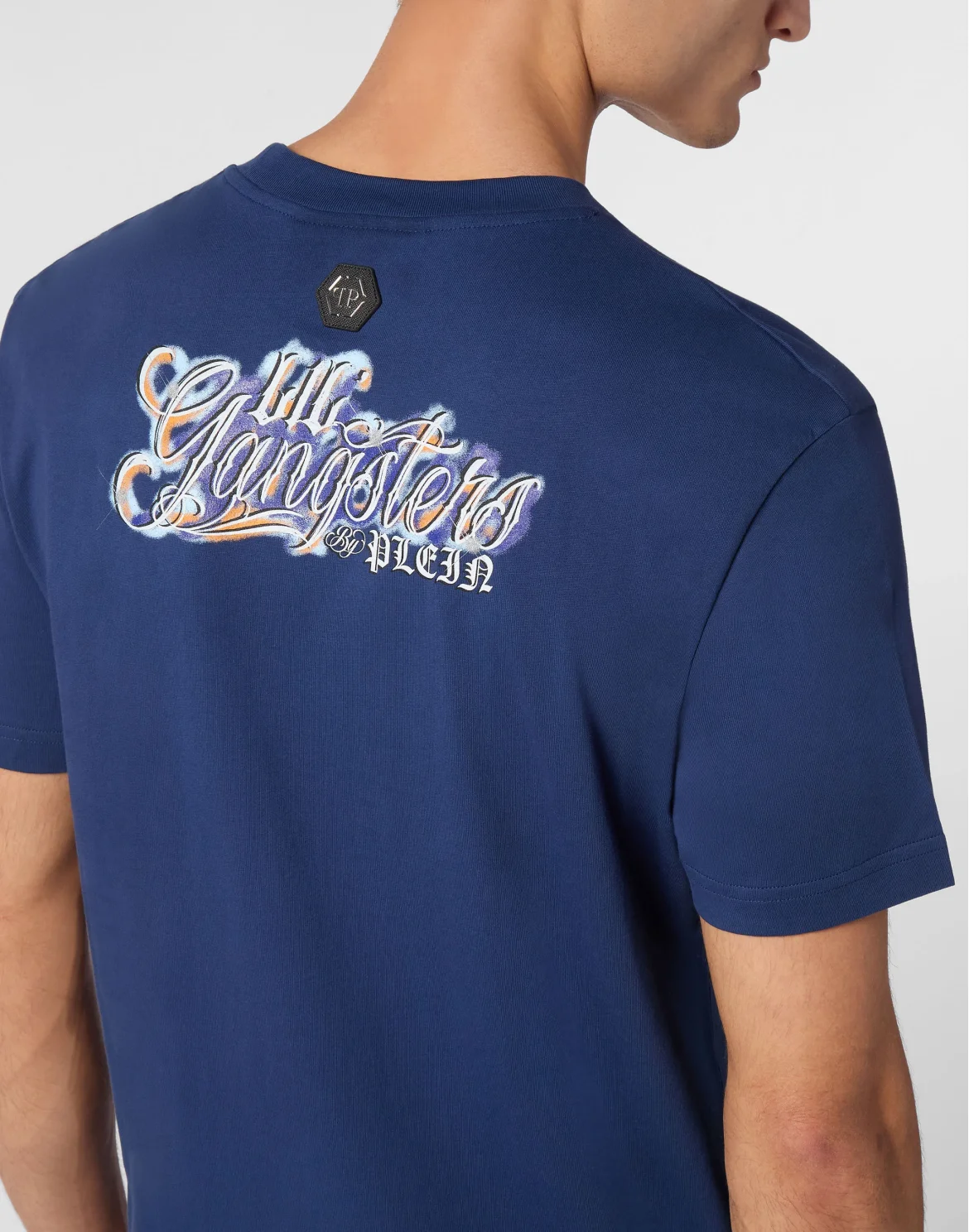 T-shirt Round Neck SS Lil Gangsters, цвет: Синий