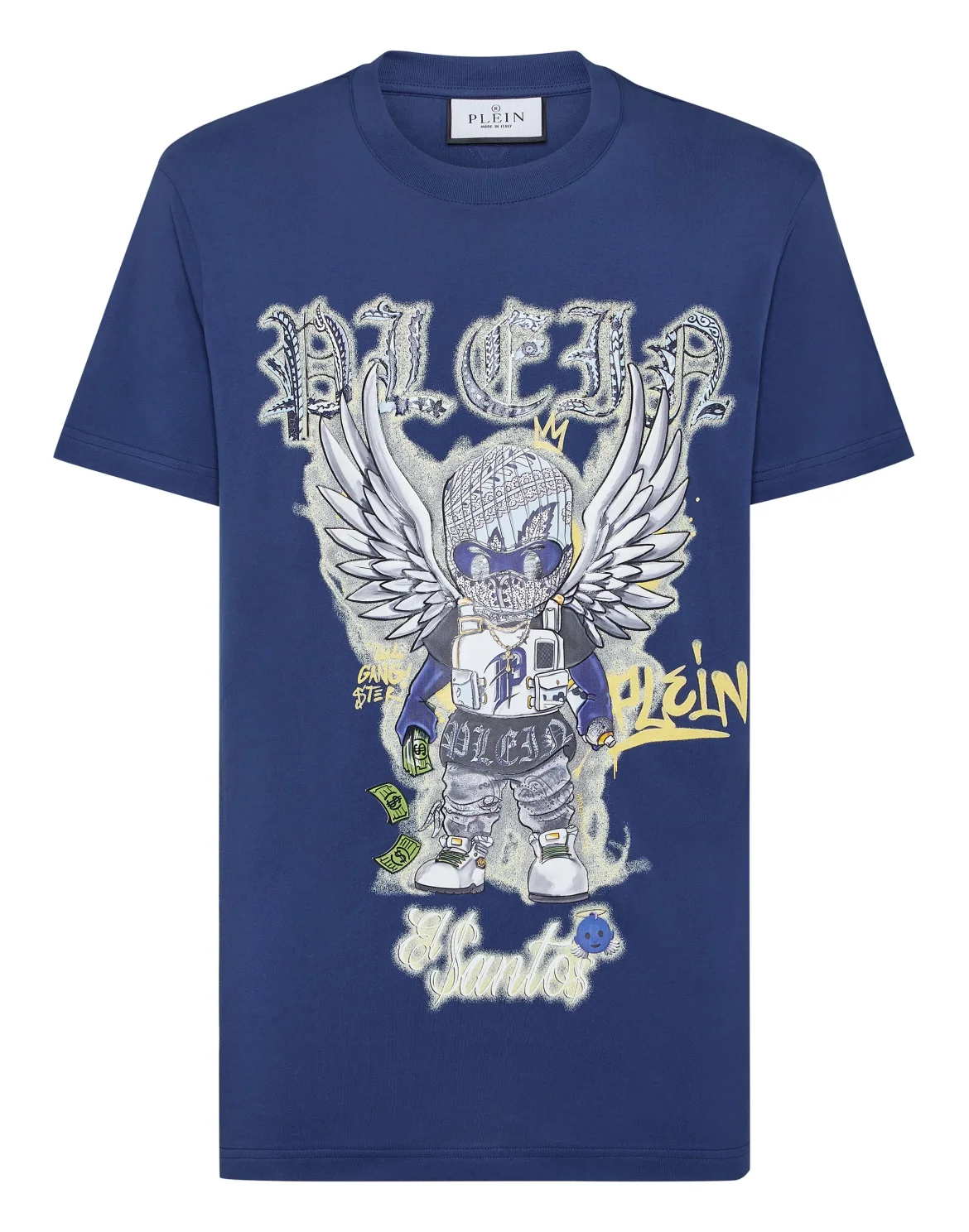 T-shirt Round Neck SS Lil Gangsters, цвет: Синий