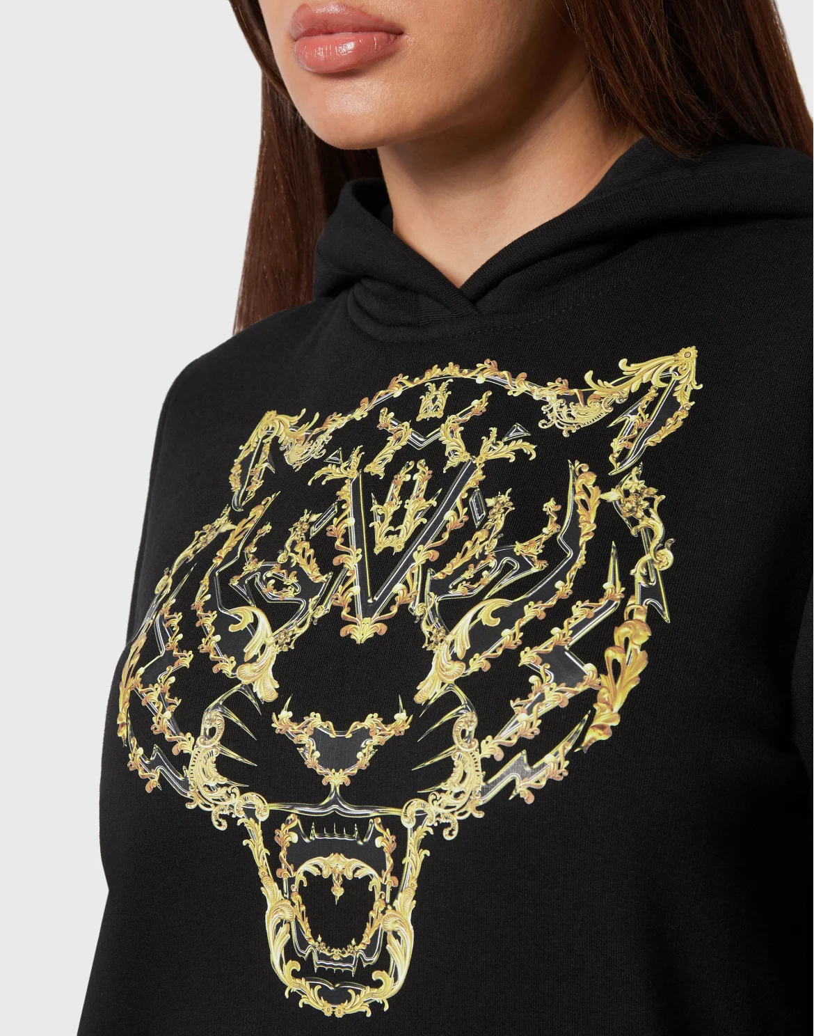 Hoodie sweatshirt Tiger, цвет: Черный