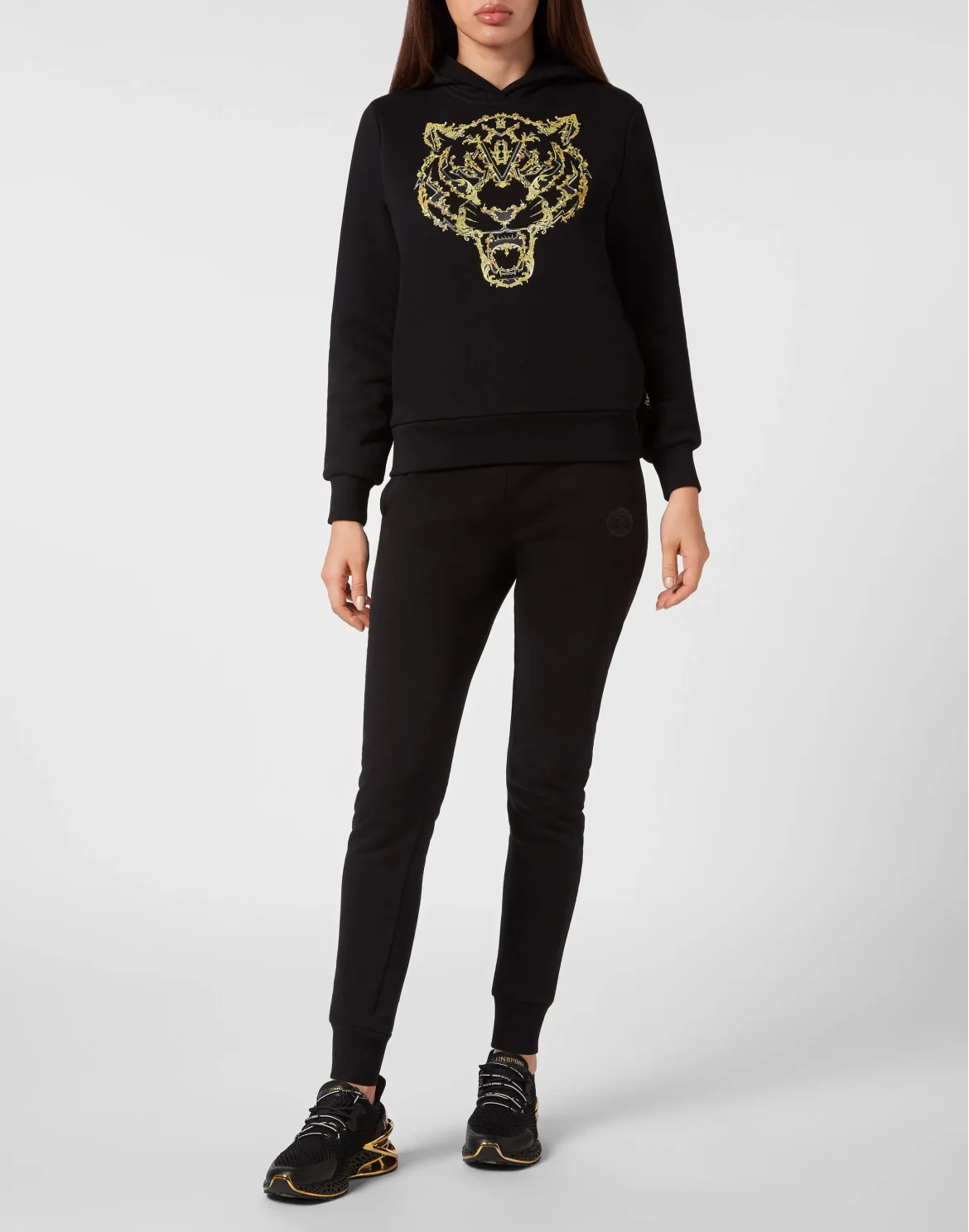 Hoodie sweatshirt Tiger, цвет: Черный