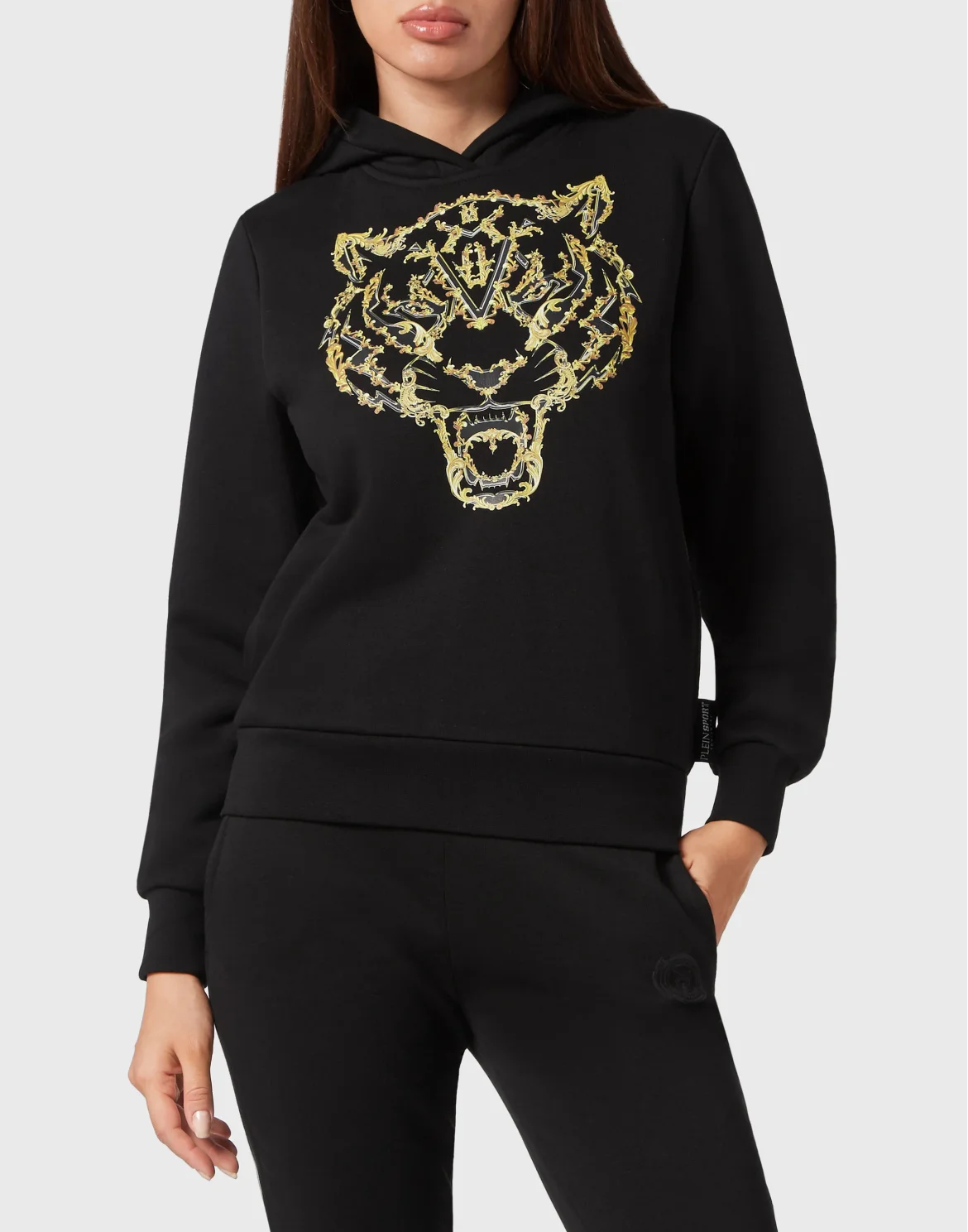 Hoodie sweatshirt Tiger, цвет: Черный