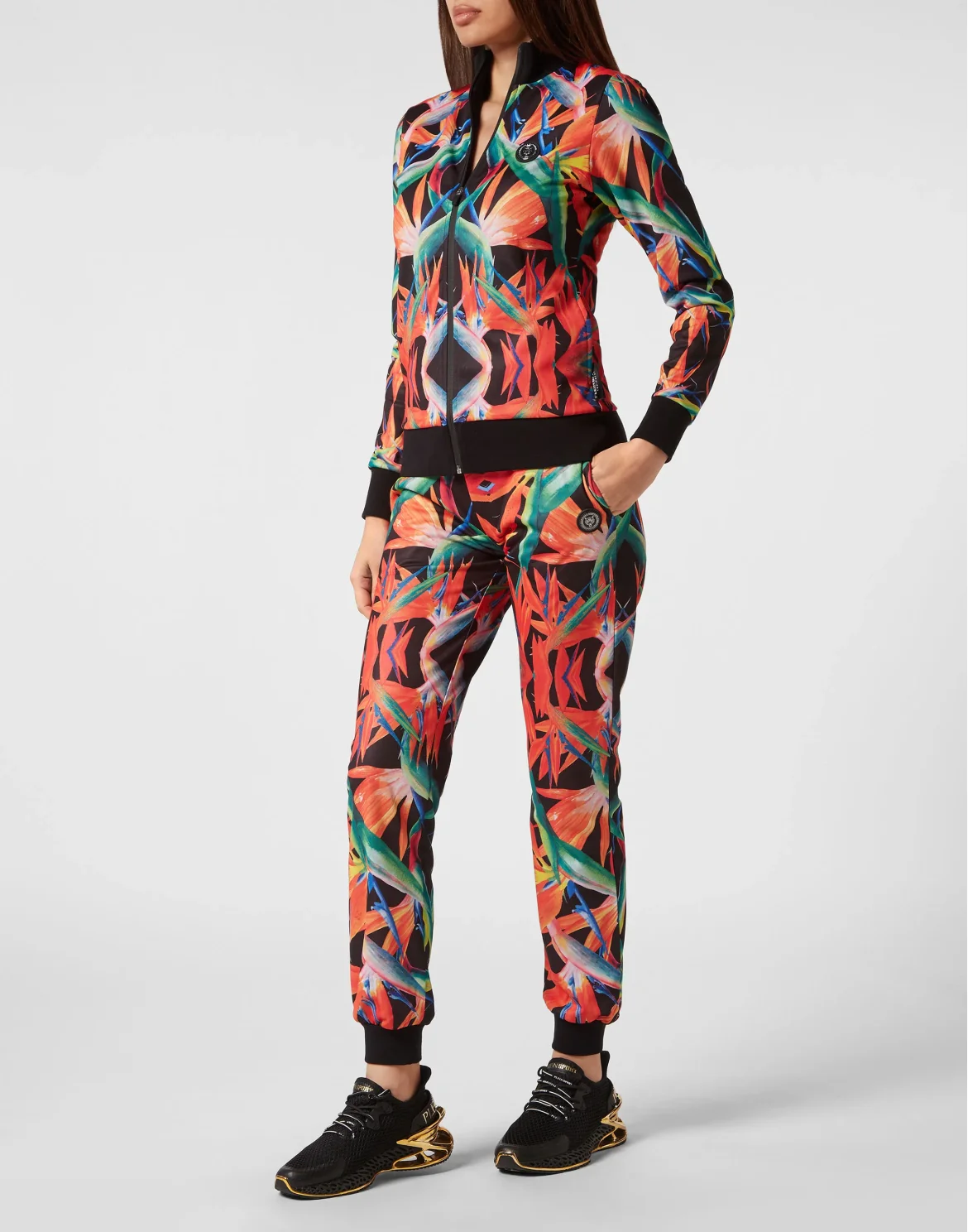 Jogging Tracksuit: Top/Trousers, цвет: Черный