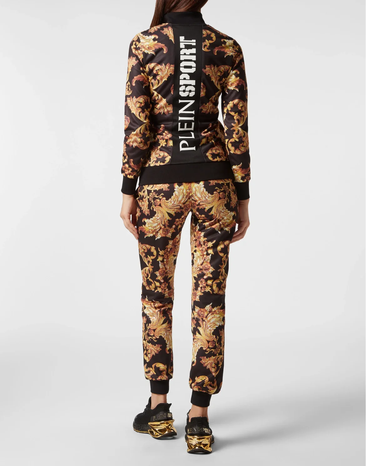 Jogging Tracksuit: Top/Trousers Baroque, цвет: Черный