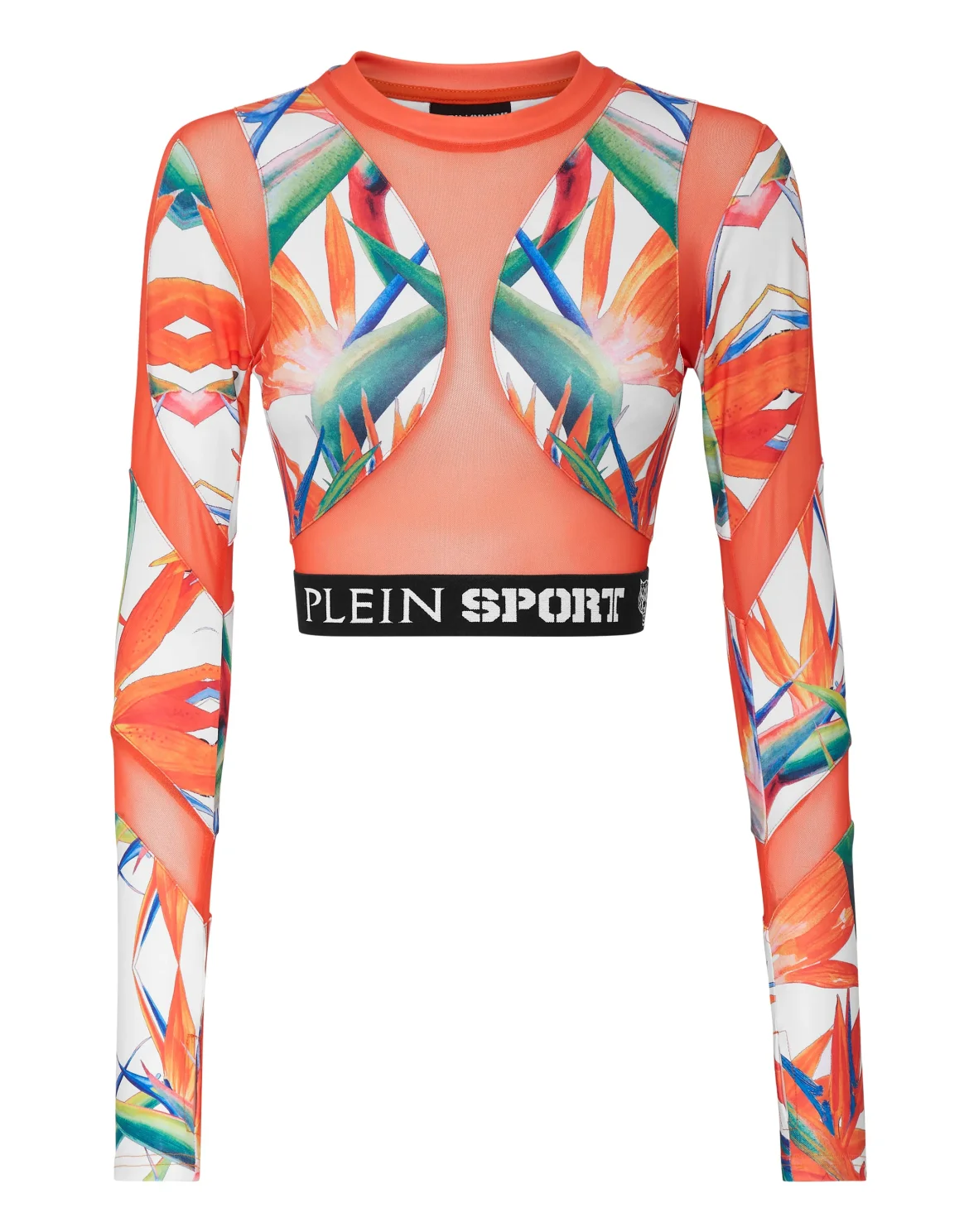 Jogging Crop Top LS, цвет: Белый