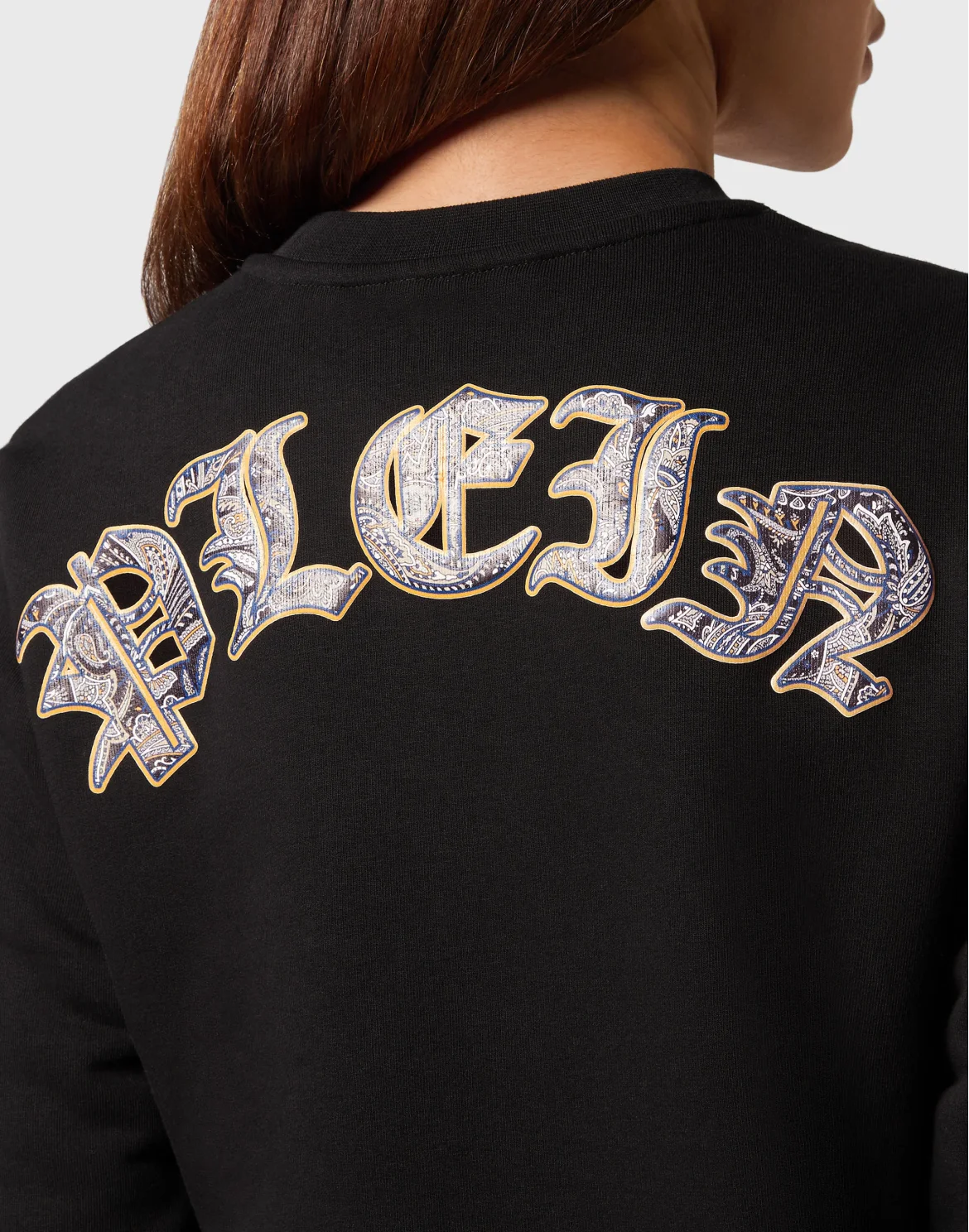 Sweatshirt Paisley Teddy Bear, цвет: Черный