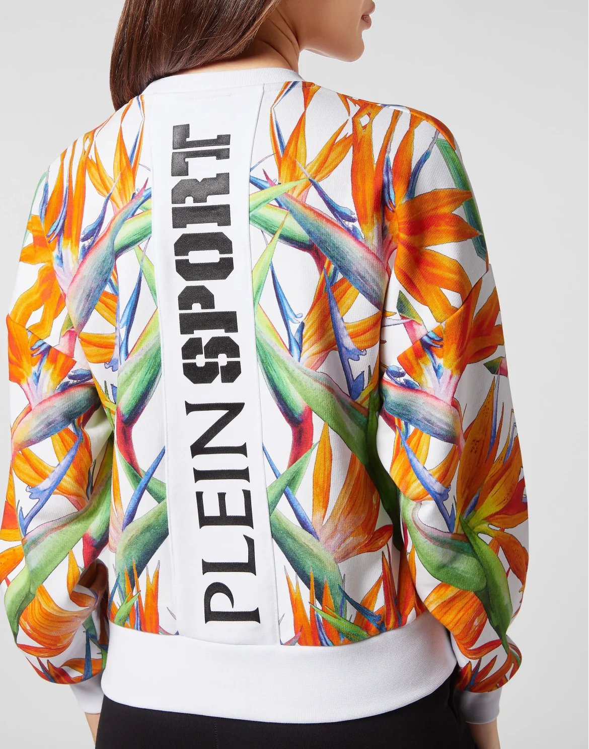 Cropped Sweatshirt LS, цвет: Белый