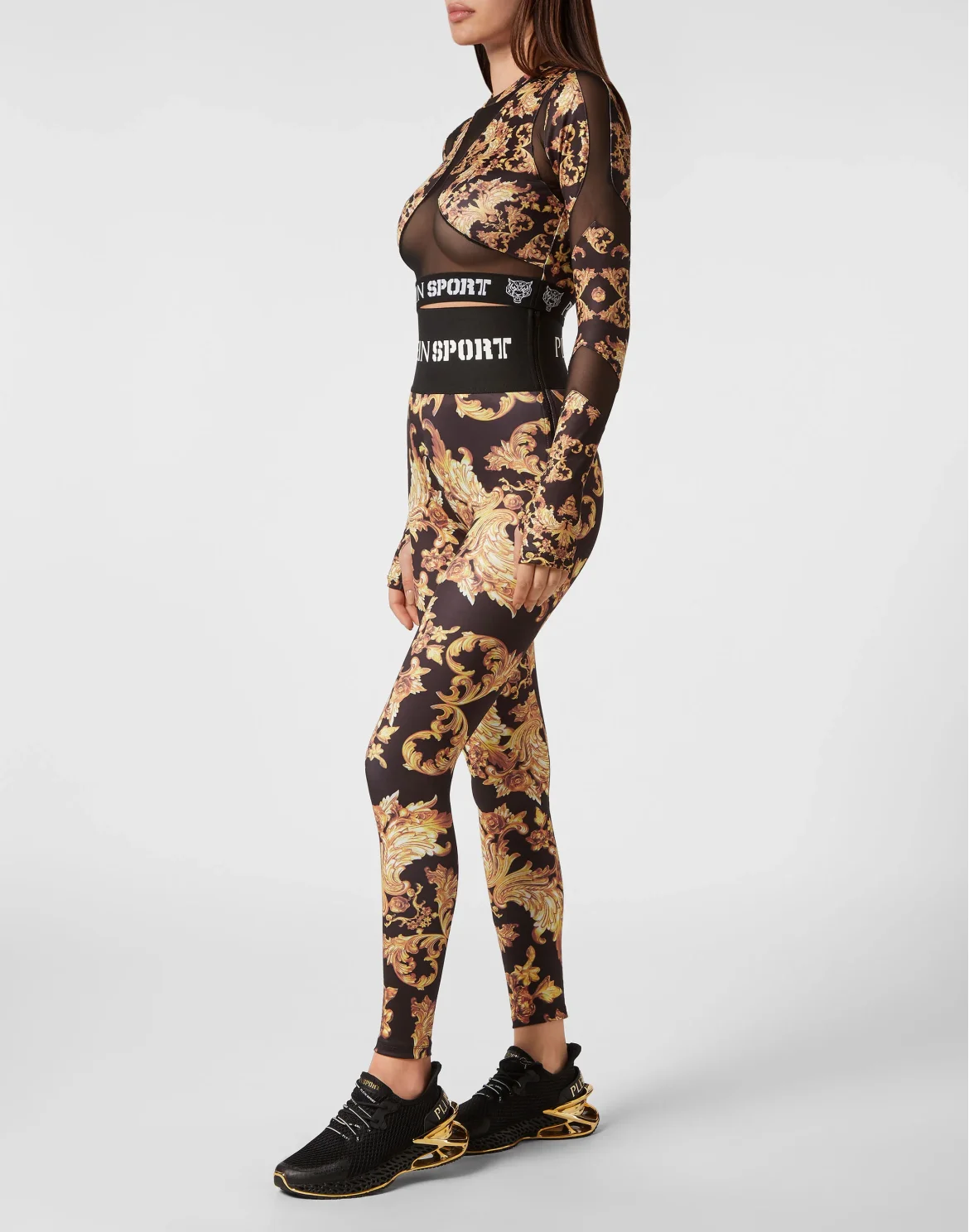Jogging Leggings Baroque, цвет: Черный