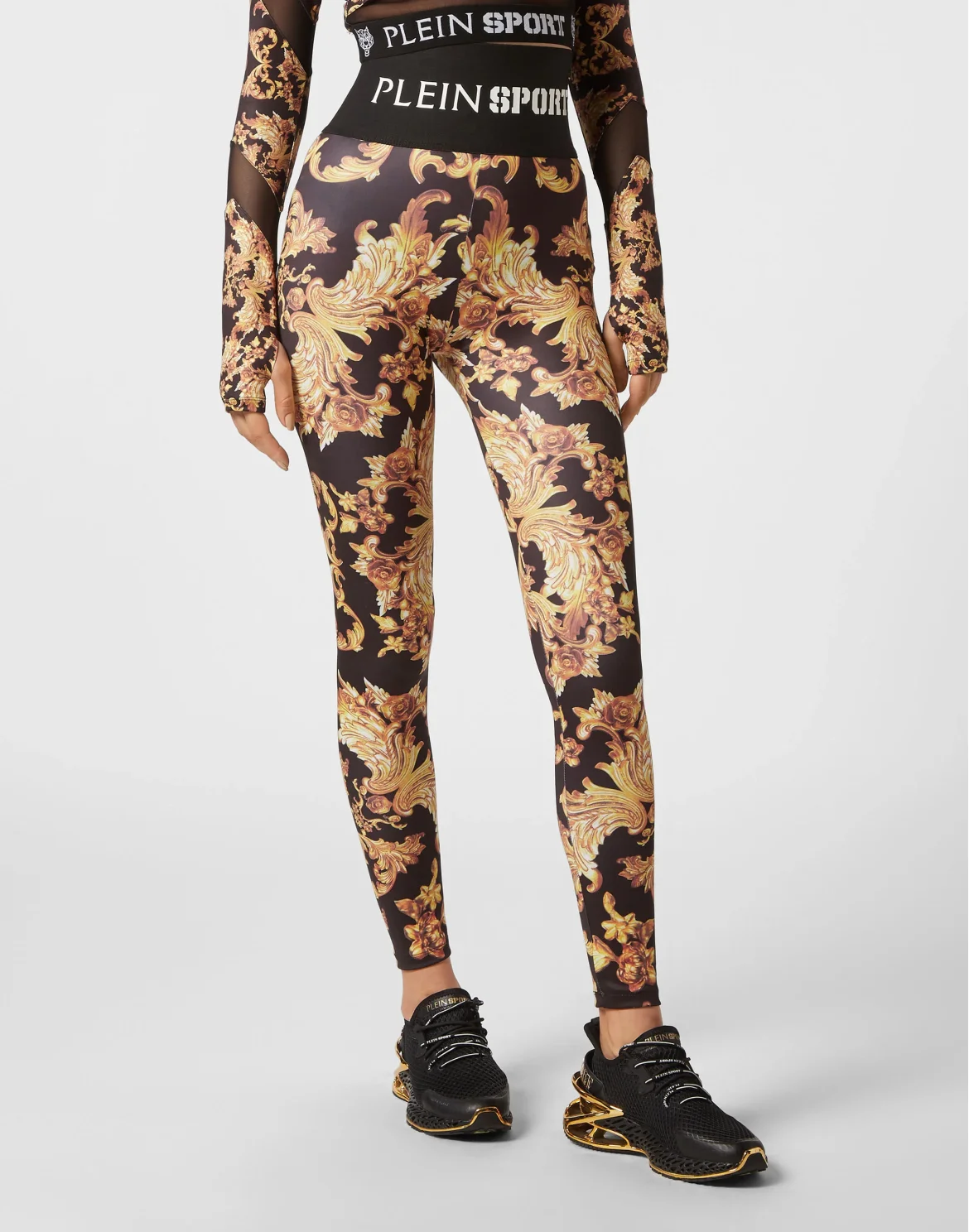 Jogging Leggings Baroque, цвет: Черный