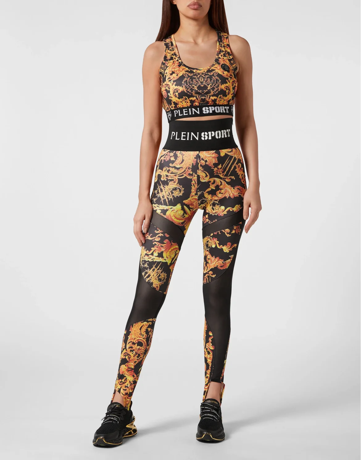 Jogging Leggings Baroque, цвет: Черный