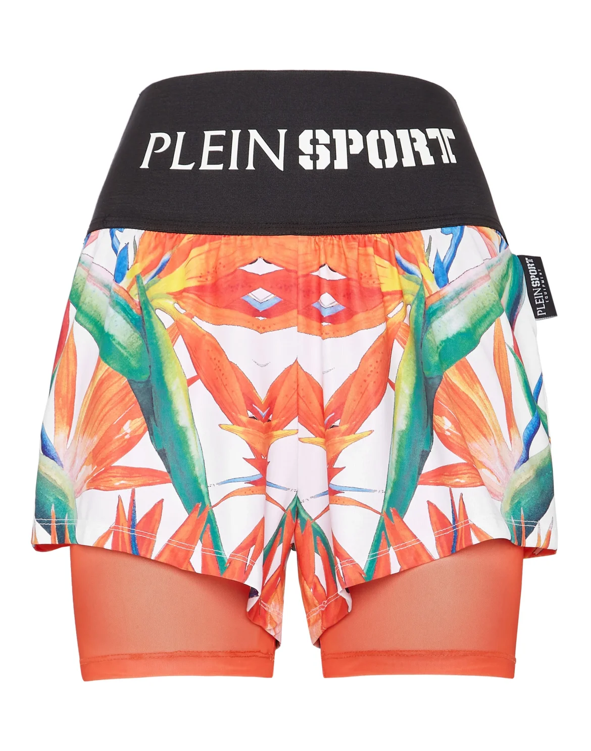 Double-layered jogging shorts, цвет: Белый