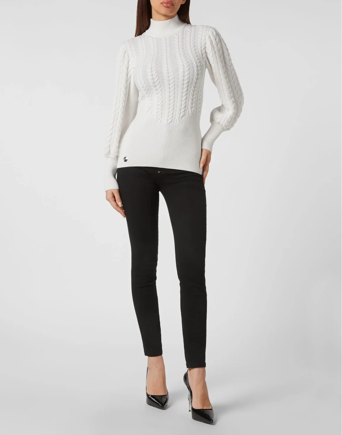 Wool Turtleneck LS Basic, цвет: Белый