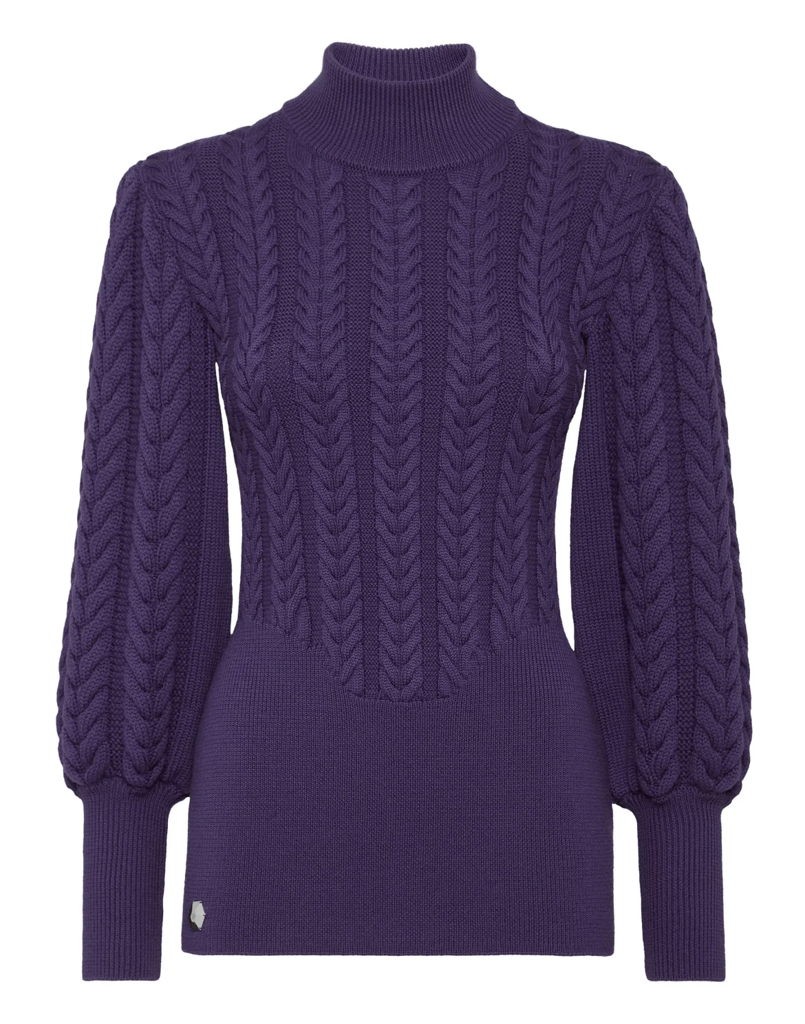 Wool Turtleneck LS Basic, цвет: Фиолетовый