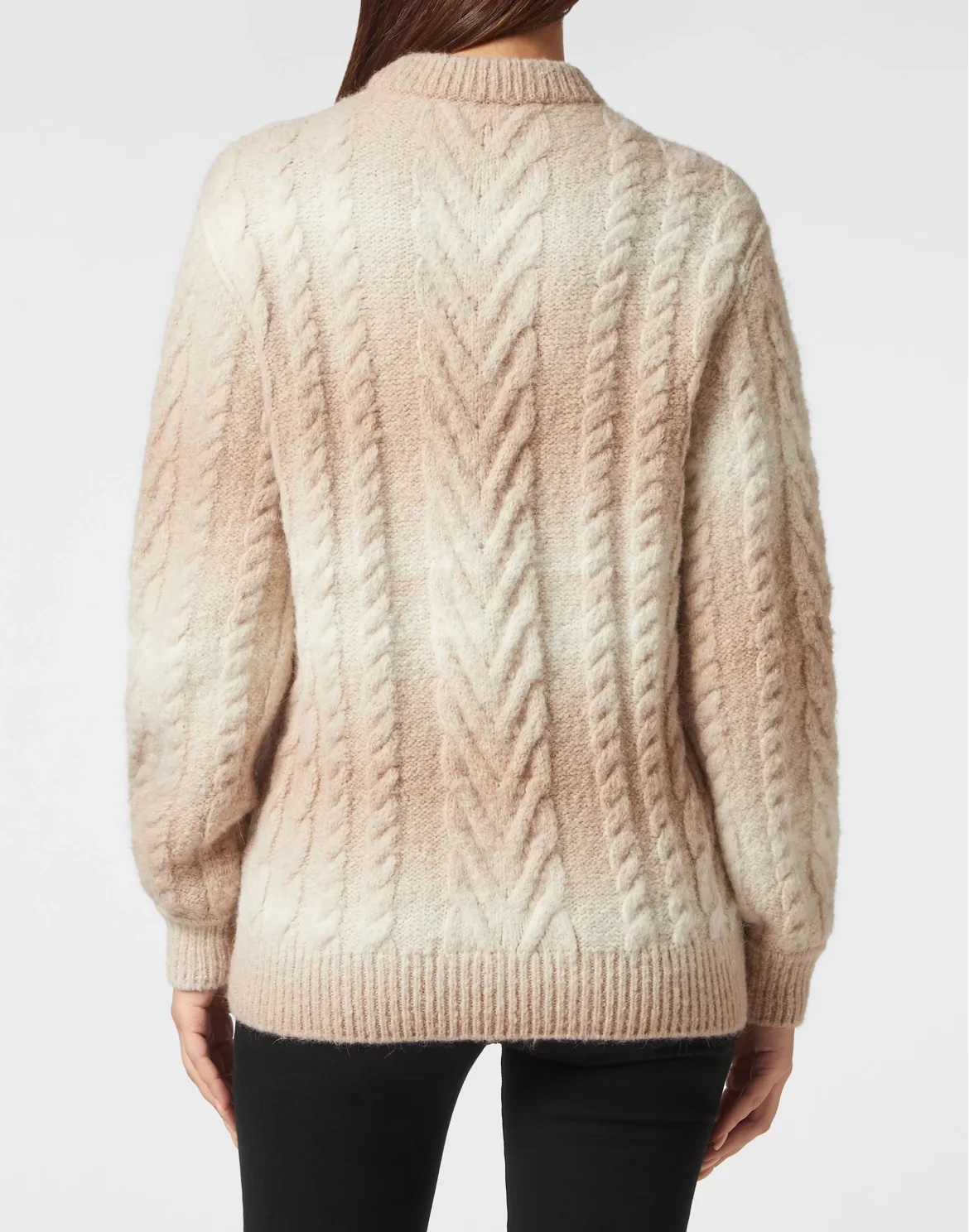 Wool Knit Pullover Round Neck LS Skull&Bones, цвет: Белый