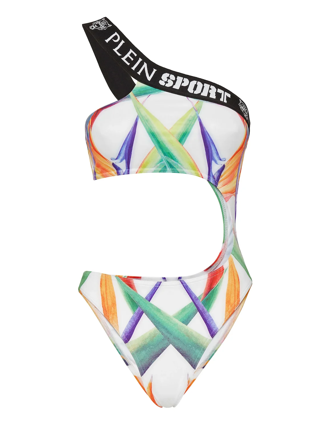 Monokini Flowers, цвет: Белый