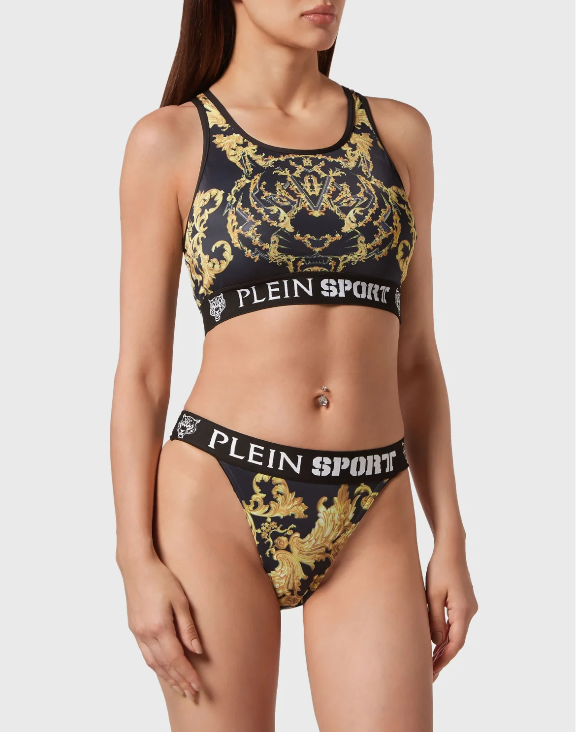 Bikini Baroque, цвет: Черный