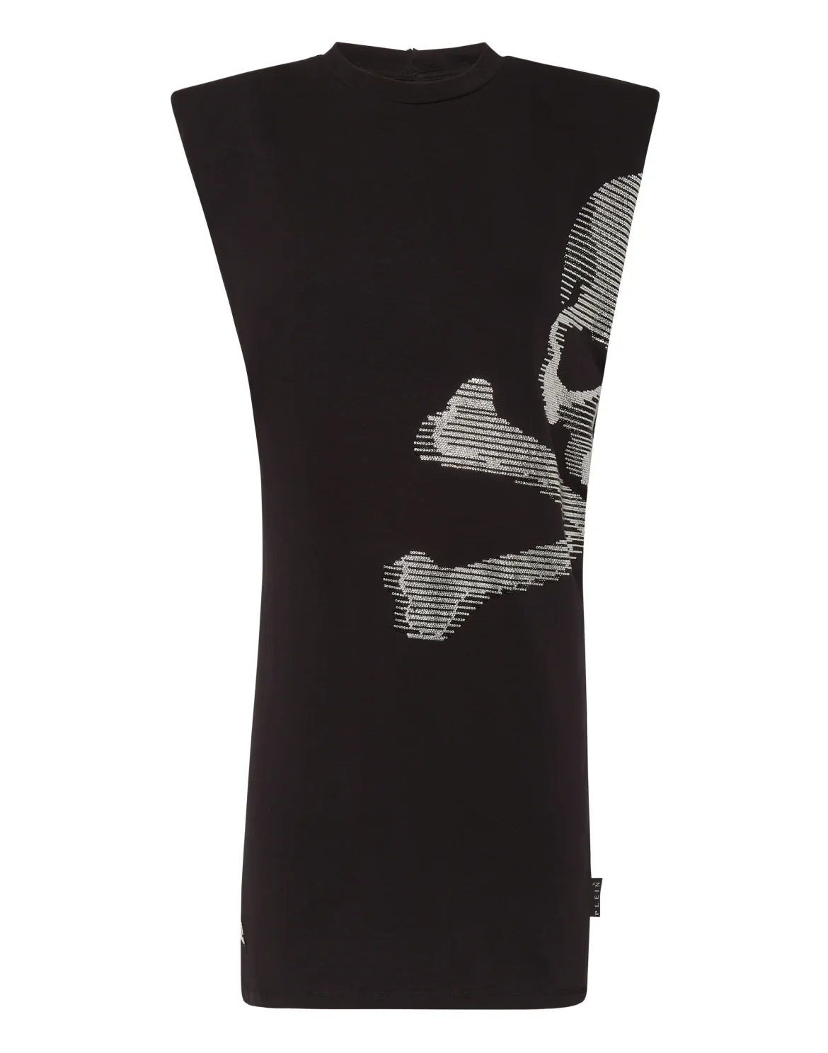 Shoulder Pad Dress Skull&Bones, цвет: Черный