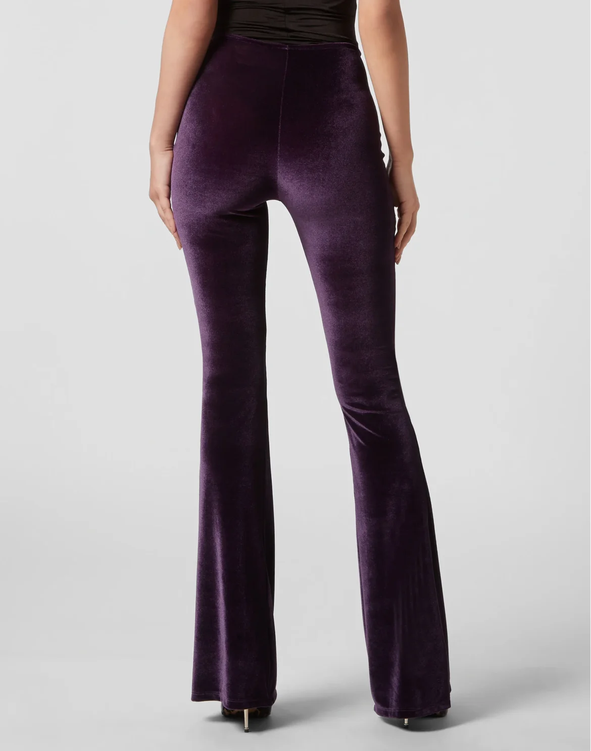 Flare Trousers, цвет: Фиолетовый