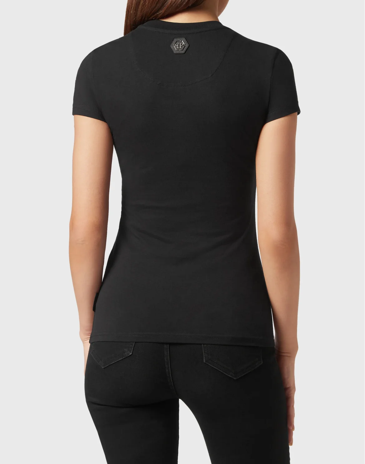 T-shirt Round Neck Sexy Pure Fit PP1978, цвет: Черный