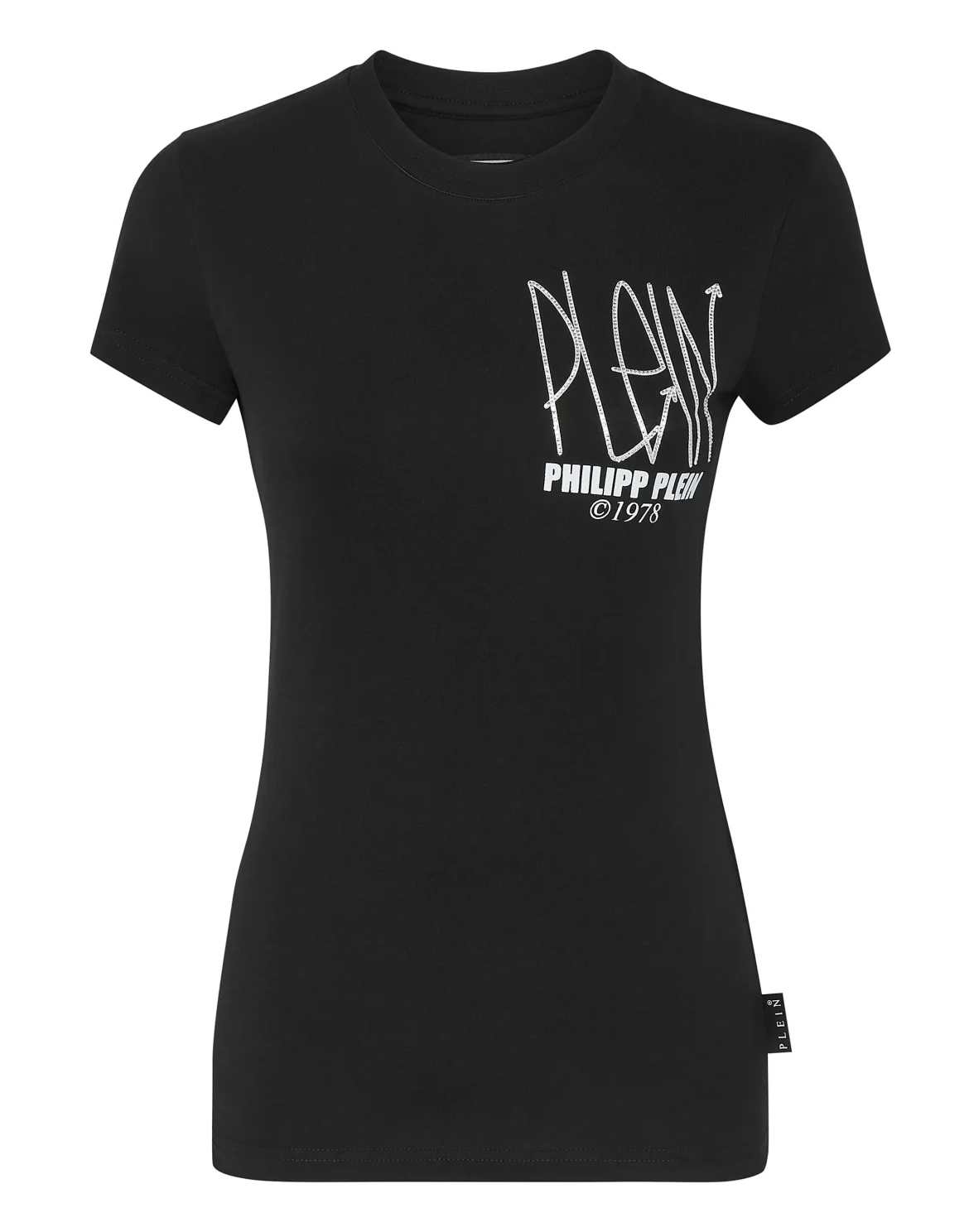 T-shirt Round Neck Sexy Pure Fit PP1978, цвет: Черный