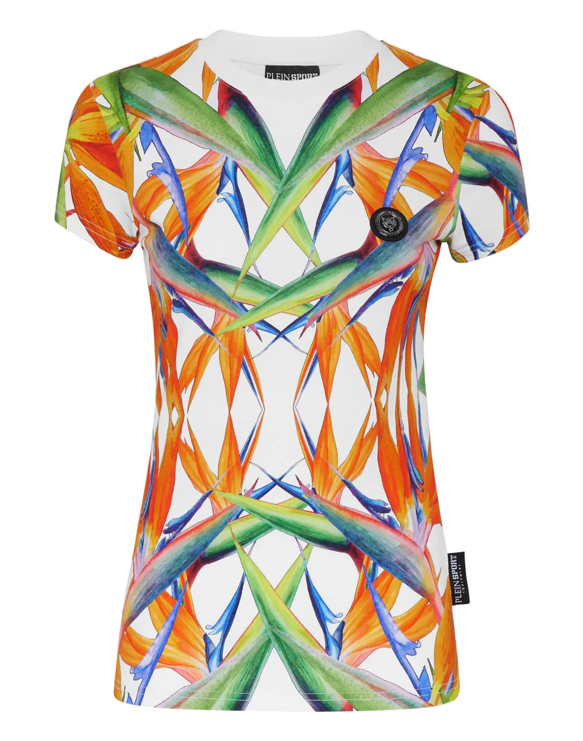 T-shirt Round Neck Sexy Pure Fit, цвет: Белый