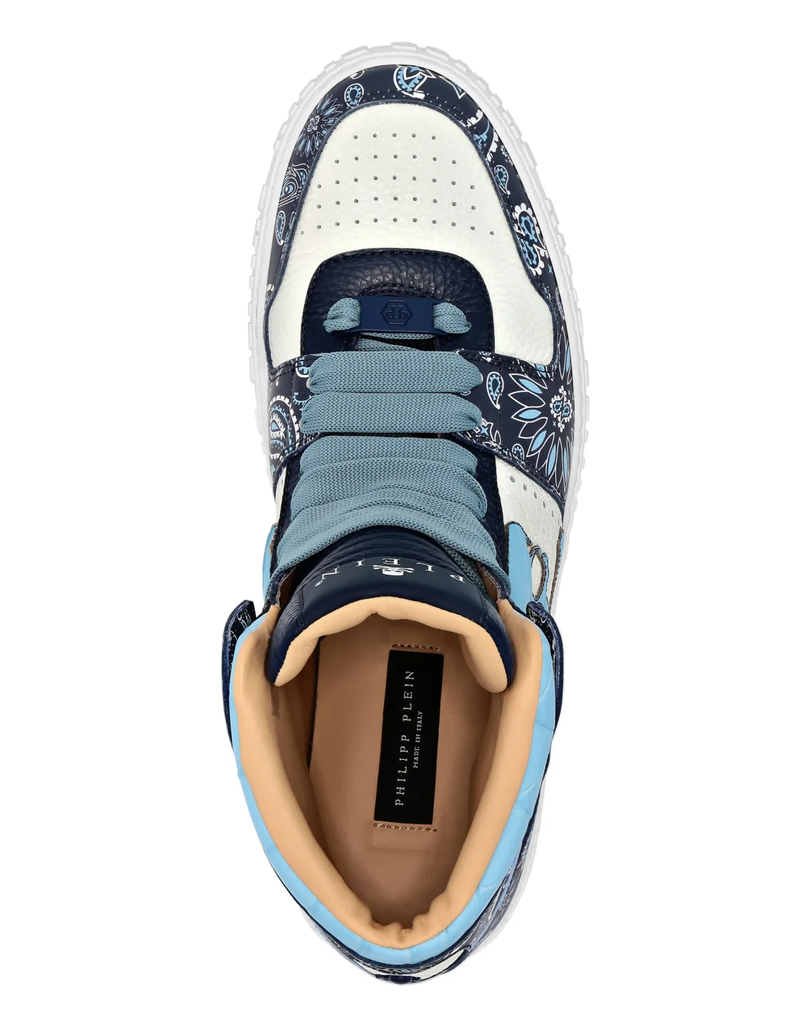 Hi-Top Sneakers Paisley, цвет: Синий