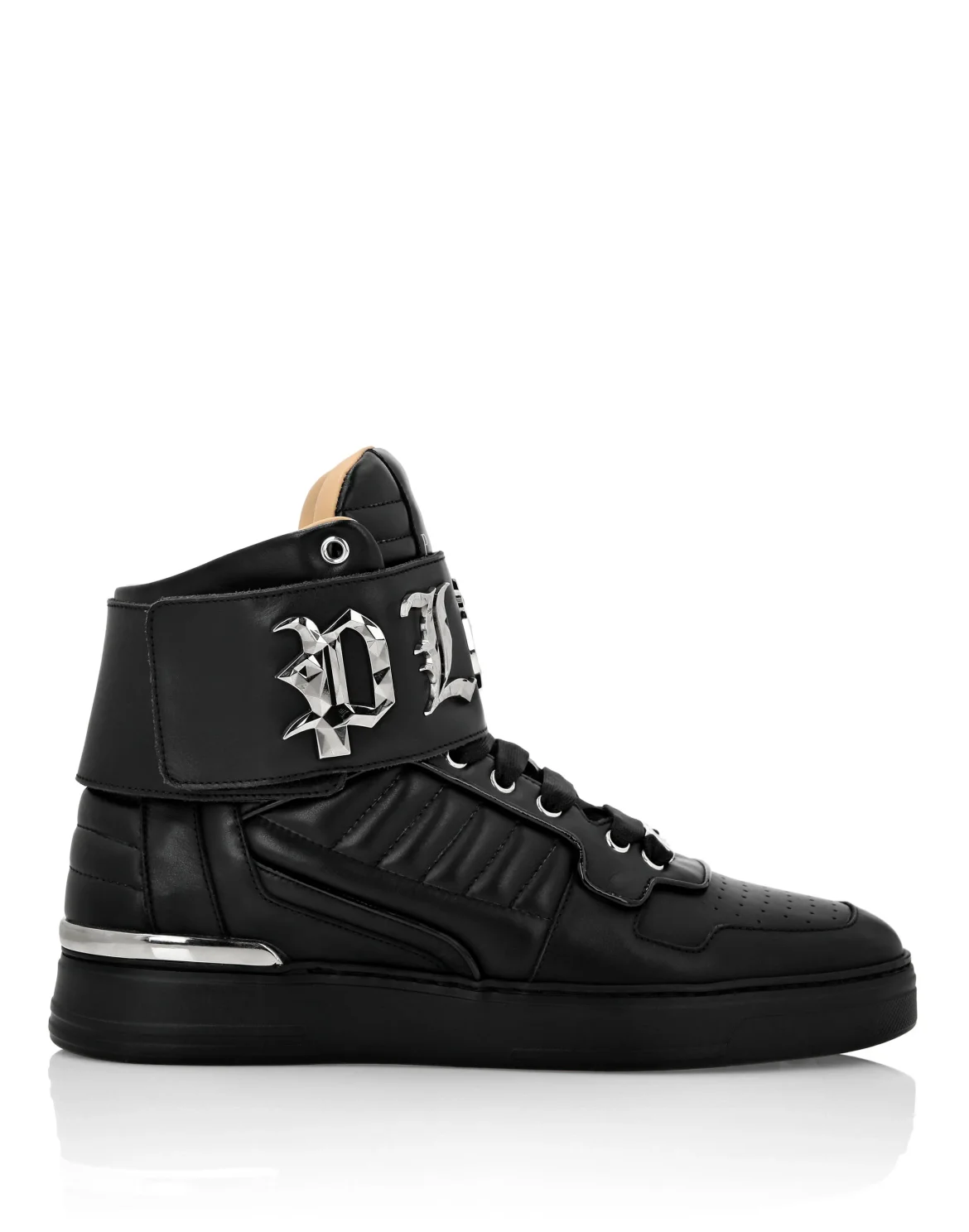Hi-Top Sneakers Gothic Plein, цвет: Черный
