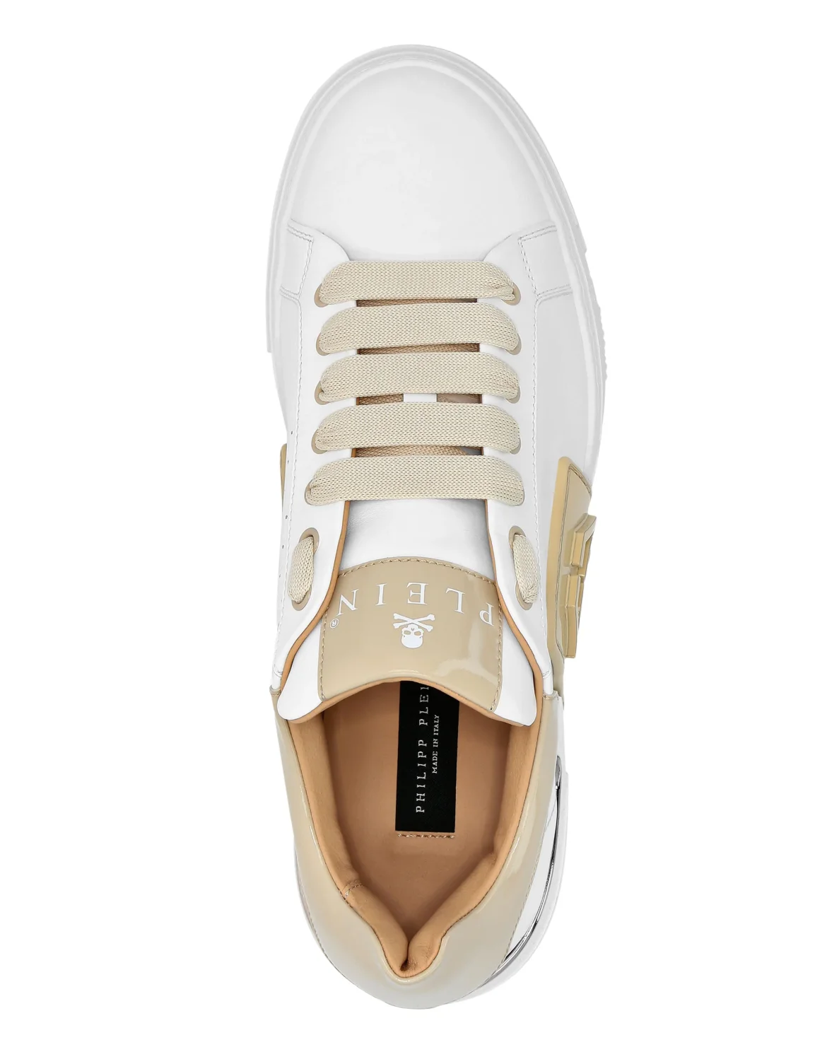 LO-TOP SNEAKERS PHANTOM KICK$, цвет: Бежевый