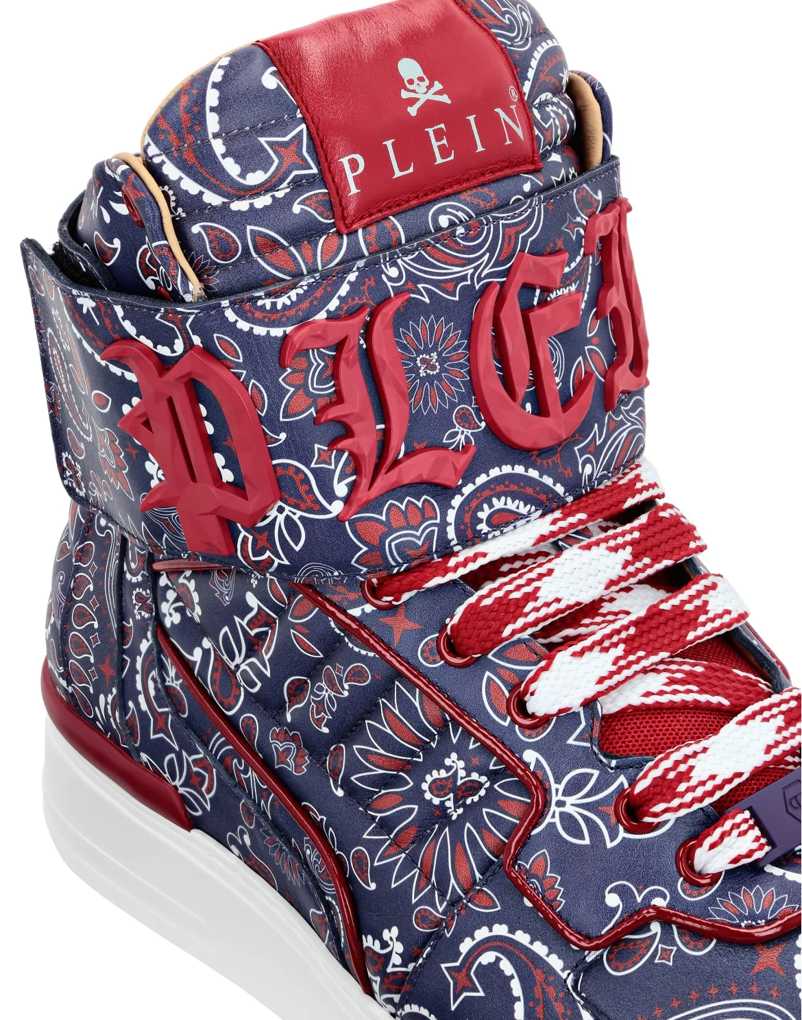 Hi-Top Sneakers Paisley, цвет: Фиолетовый
