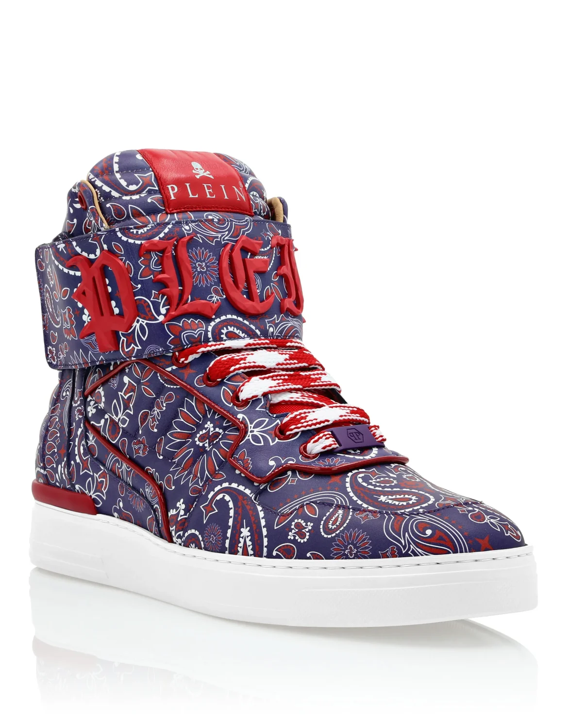Hi-Top Sneakers Paisley, цвет: Фиолетовый