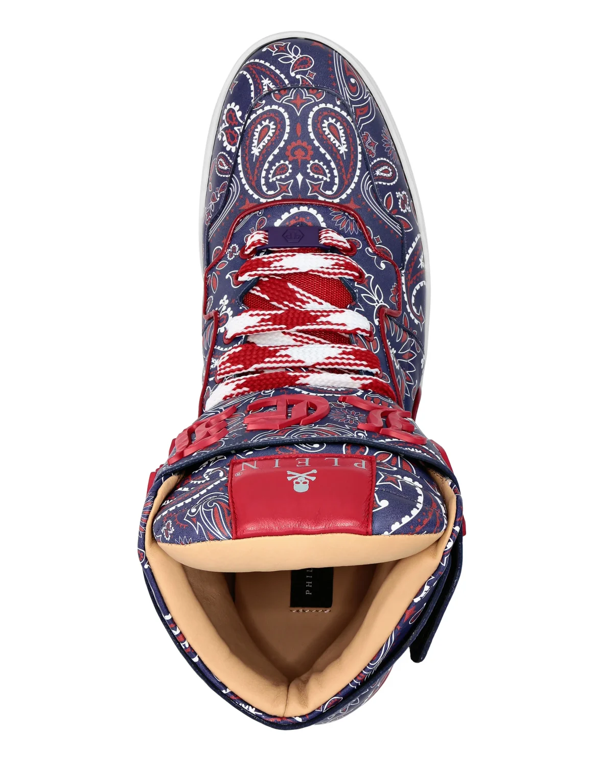 Hi-Top Sneakers Paisley, цвет: Фиолетовый