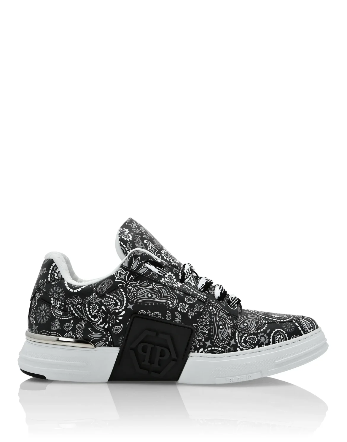 Super Street Lo-Top Sneakers Paisley, цвет: Черный