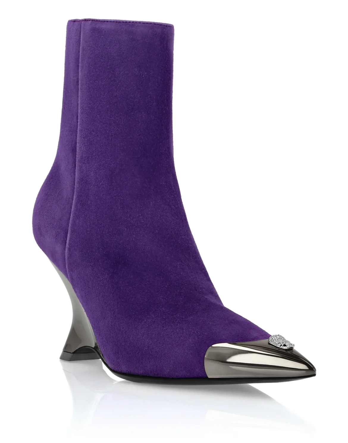 Suede Boots Wedge, цвет: Фиолетовый