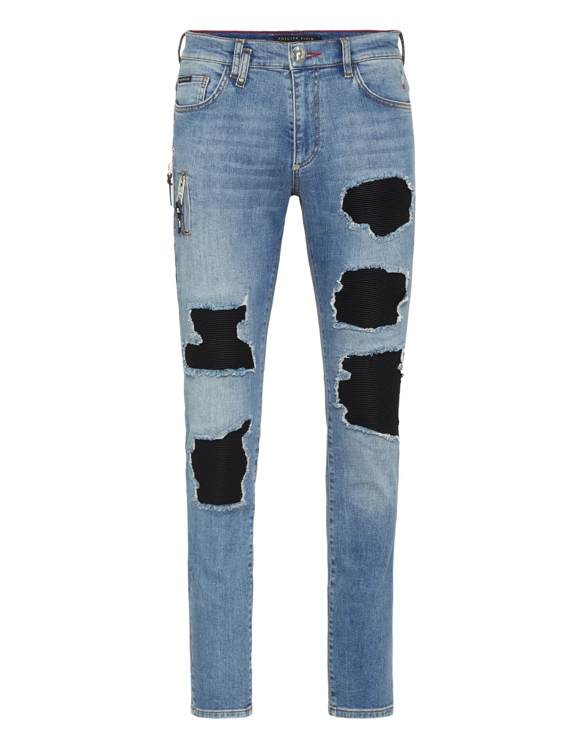 Rock Star Fit Trousers Skeleton, цвет: Серый