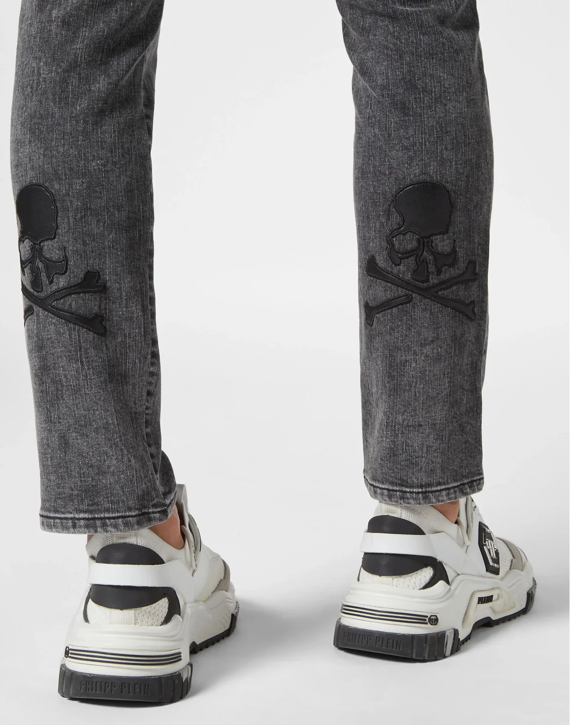 Skinny Trousers Skull, цвет: Черный