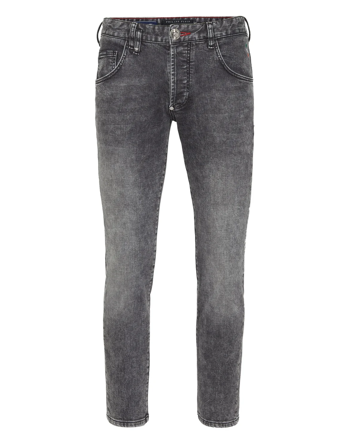 Skinny Trousers Skull, цвет: Черный