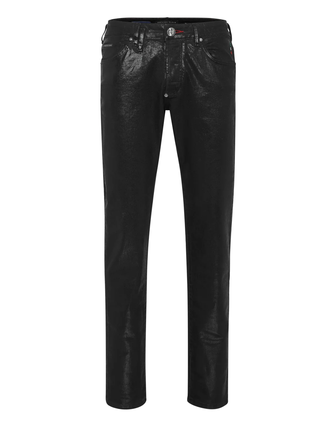 Denim Super Basic Straight Trousers, цвет: Черный
