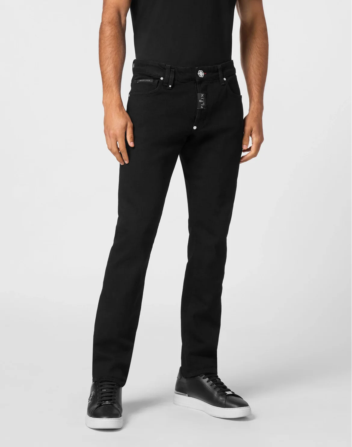 Super Straight Cut Trousers, цвет: Черный