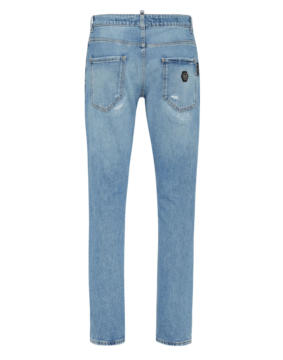 Skinny Fit Trousers, цвет: Синий