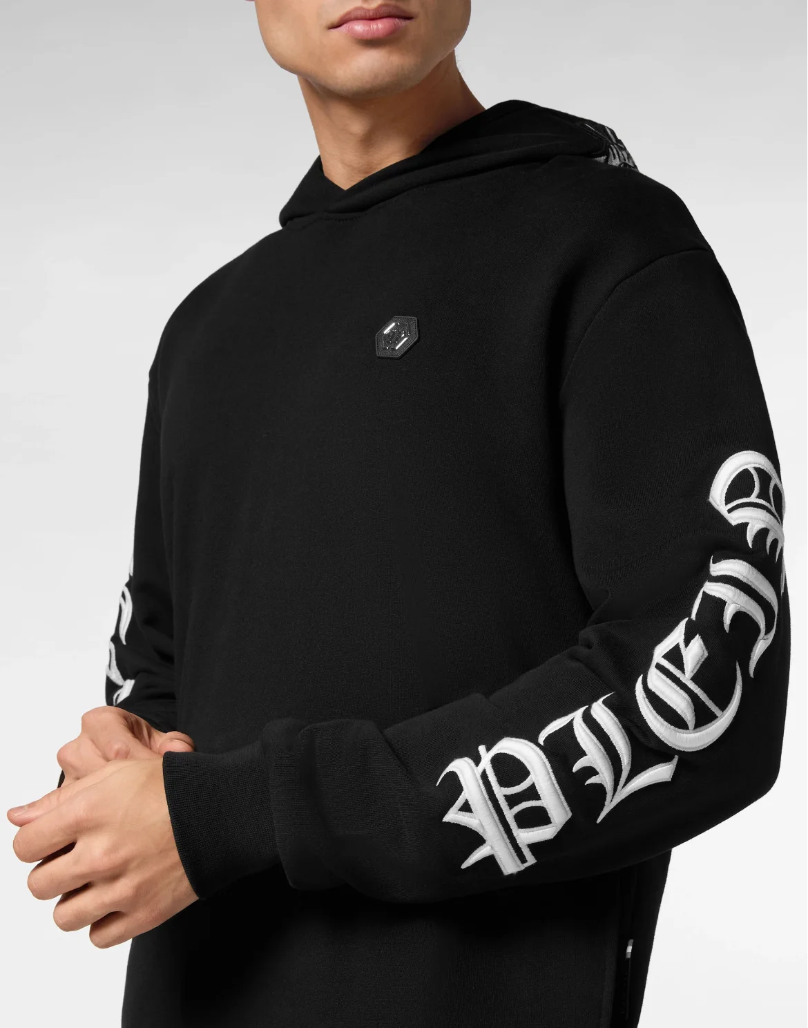 Hoodie sweatshirt Gothic Plein, цвет: Черный