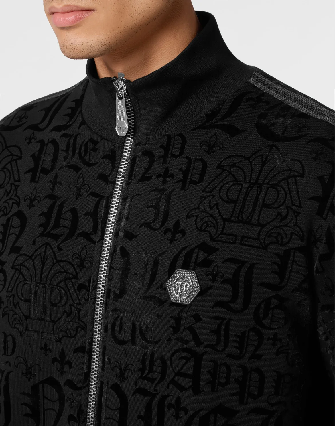 Jogging Jacket Gothic Plein, цвет: Черный