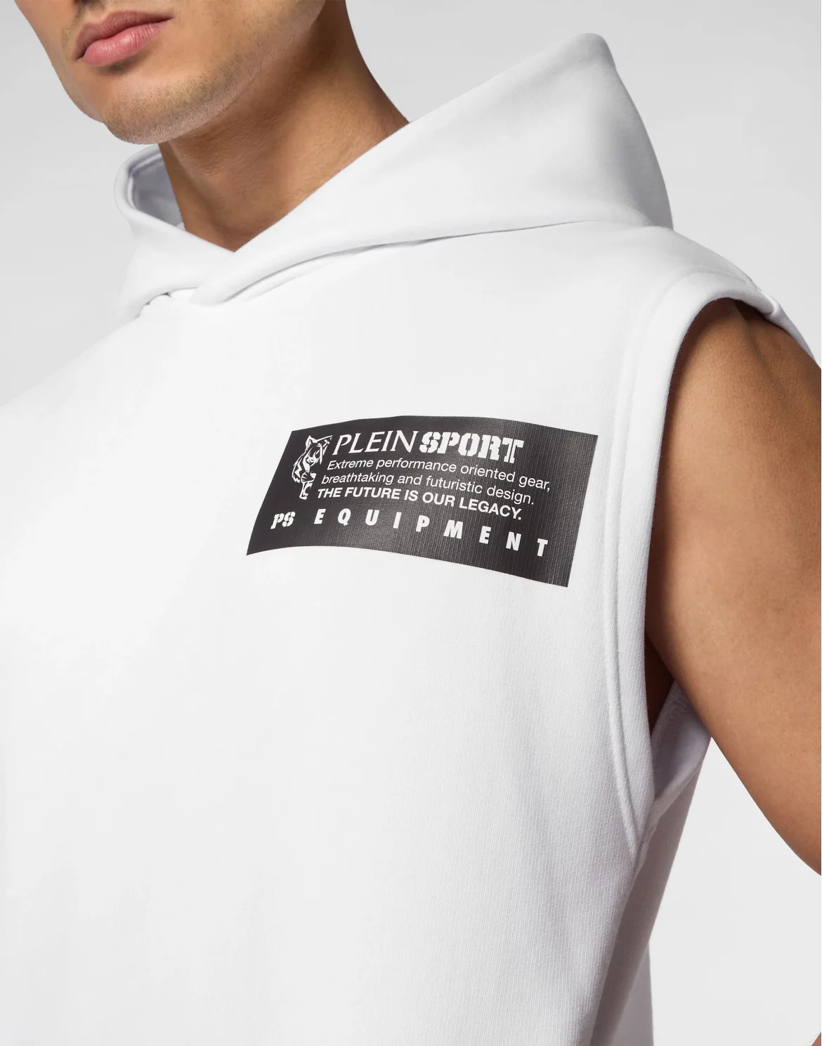 Sleeveless Sweatshirt, цвет: Белый