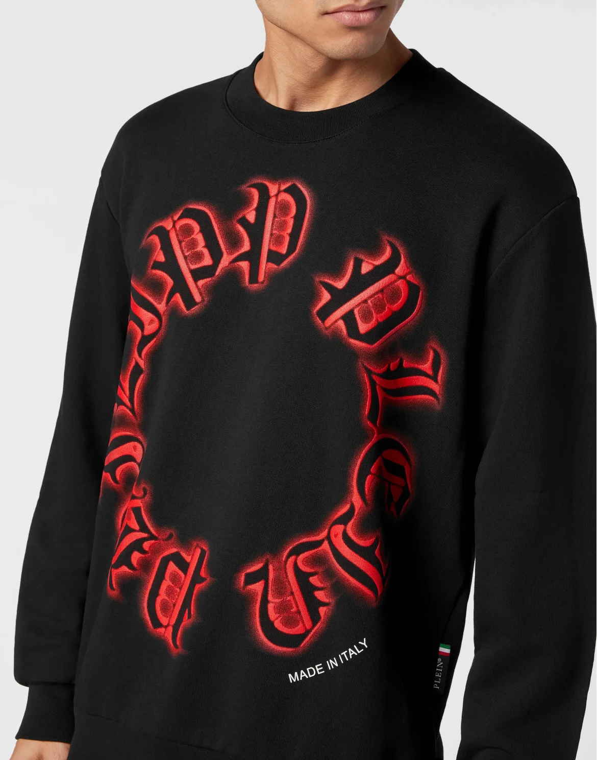 Sweatshirt Roundneck Tattoo, цвет: Черный