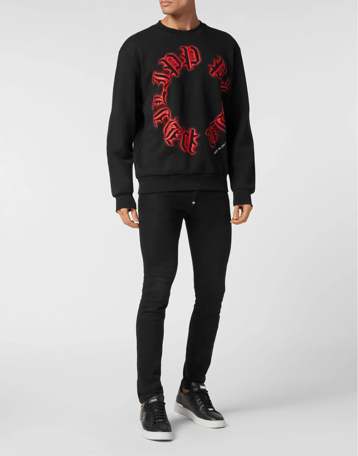 Sweatshirt Roundneck Tattoo, цвет: Черный