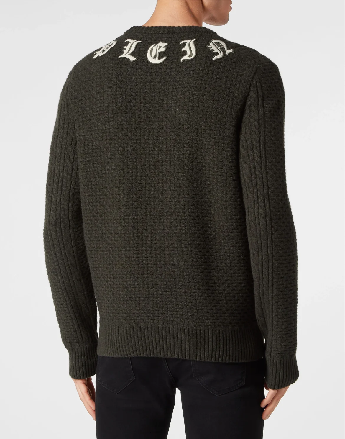 Wool & Cashemere Pullover Round Neck LS, цвет: Камуфляж
