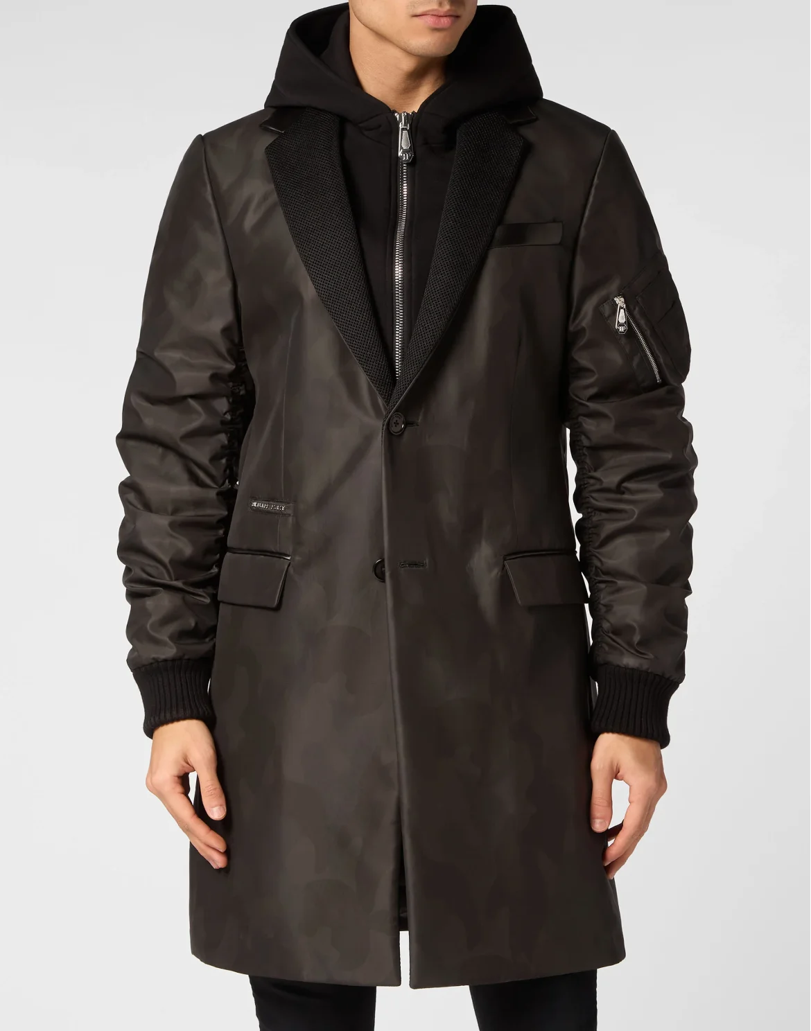 Long Baseball Coat, цвет: Камуфляж