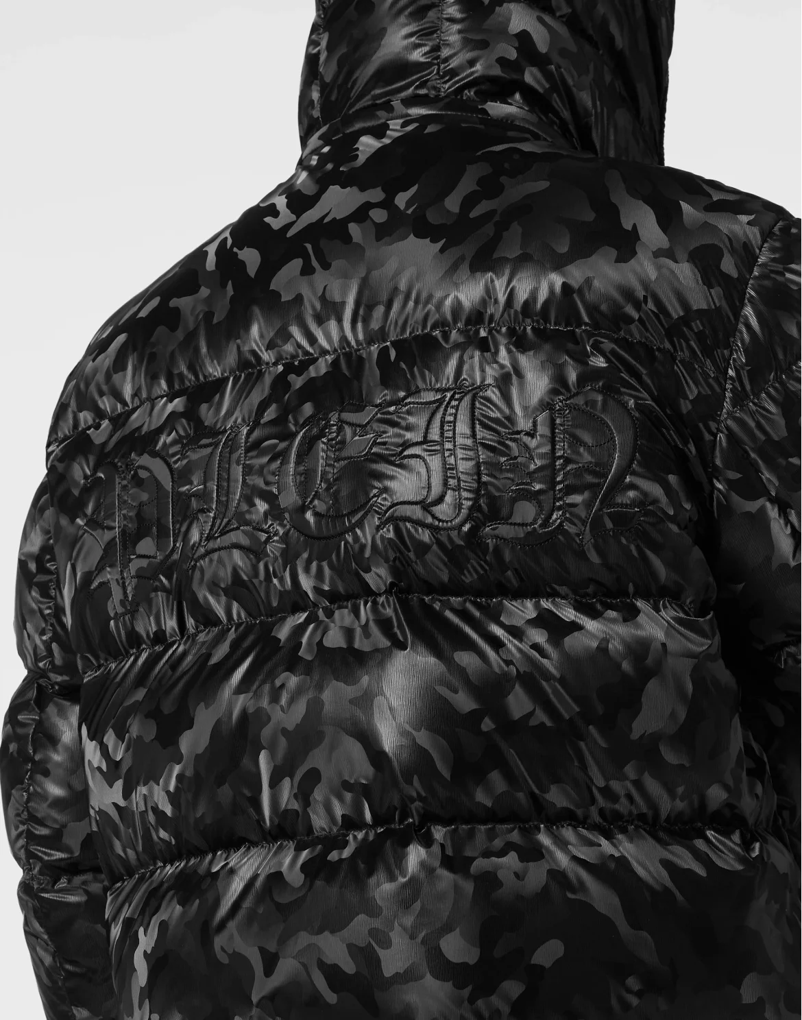 Nylon Down Jacket, цвет: Черный
